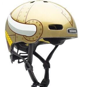 Nutcase Gold Viking Helmet Little Nutty Toddler Size Helmet NIB